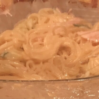 ペンネなかったのでスパゲティですが、、美味しかったです！